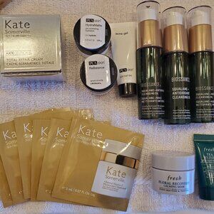 huge skincare set - Biossance, Fresh, Kiehls, PCA Skin, Nudestix, and a lot more
